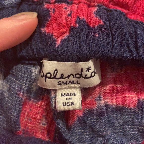 Tie-Dye Splendid Shorts - Picture 2 of 3